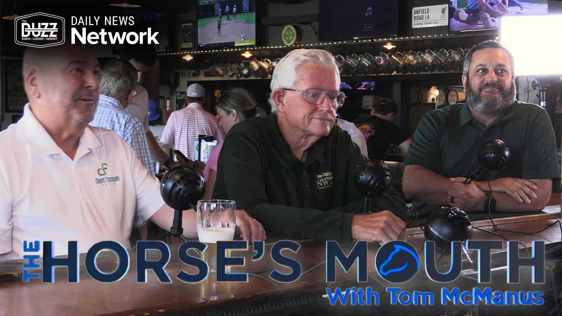 The Horses Mouth at Lynch’s Irish Pub: Major Harding Marvin Hartley, and Chris Evangelista